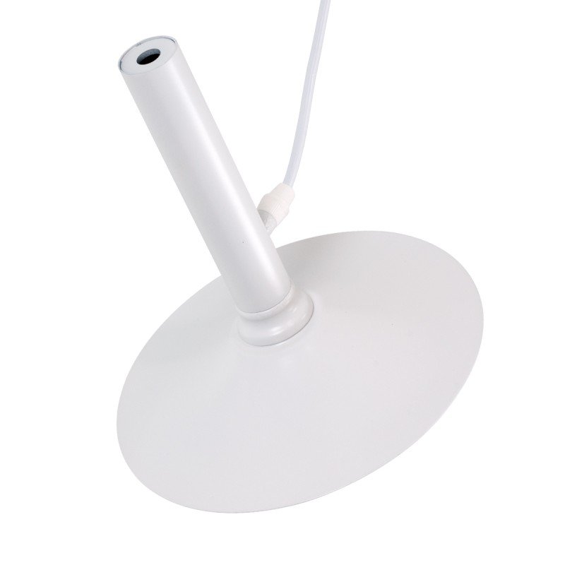 GLOBOSTAR® CELEST 00790 Μοντέρνο Κρεμαστό Φωτιστικό Οροφής με Ντουί 1 x G9 AC 220-240V IP20 - Λευκό - Μ20 x Π20 x Υ26.5cm