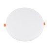 GLOBOSTAR® PANELEON 60192 Χωνευτό Panel Οροφής με Σύστημα Ρυθμιζόμενης Τρύπας Κοπής LED 33W 3492lm 180° AC 220-240V IP20 Φυσικό Λευκό 4500K - Lumileds SMD Chip & TÜV SÜD Driver - Λευκό Γαλακτερό - Μ22.2 x Π22.2 x Υ2cm / Q3.5cm έως Q20.5cm - 3 Χρόνια Ε