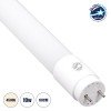 GLOBOSTAR® TUBIO 60136 Λάμπα T8 G13 Τύπου Φθορίου 60cm LED 10W 1050lm 220° AC 220-240V IP20 Φυσικό Λευκό 4500K - Lumileds SMD Chip - Λευκό Γαλακτερό - Μ60 x Π2.7 x Υ2.7cm - 3 Χρόνια Εγγύηση