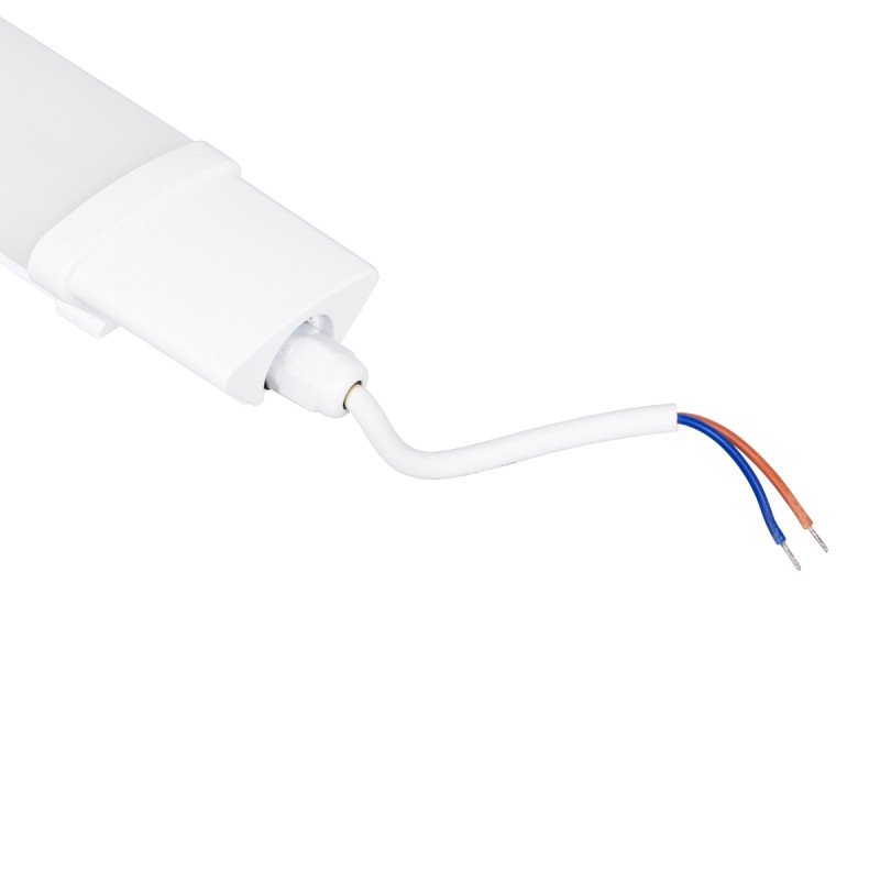GLOBOSTAR® BIOMI 60165 Γραμμικό Βιομηχανικό Φωτιστικό Tri-Proof LED 36W 3987lm 120° AC 220-240V Αδιάβροχο IP65 Φυσικό Λευκό 4500K - Lumileds SMD Chip - Μ120 x Π6 x Υ4cm - 3 Χρόνια Εγγύηση