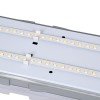 GloboStar® 60173 LED Γραμμικό Βιομηχανικό Φωτιστικό Tri-Proof 120cm 48W 5617lm 120° AC 220-240V Αδιάβροχο IP65 Μ120 x Π10,5 x Υ8cm Ψυχρό Λευκό 6000K - 3 Χρόνια Εγγύηση