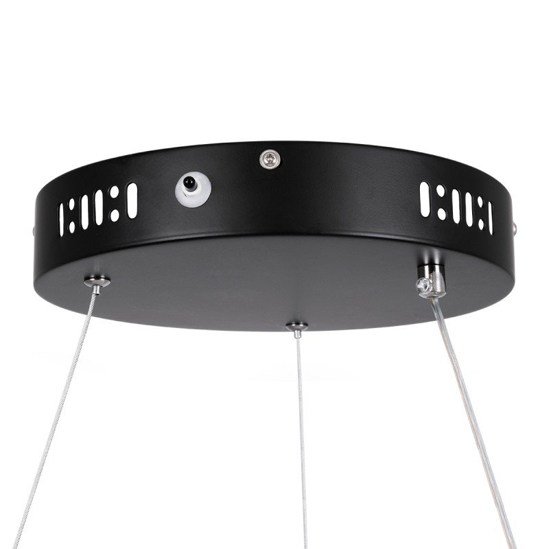 GLOBOSTAR® ARIANA 61037 Μοντέρνο Κρεμαστό Φωτιστικό Οροφής LED 55W 6376lm 120° AC 220-240V IP20 Ρυθμιζόμενο Λευκό CCT με Χειριστήριο από 2700K έως 6000K Dimmable - Lumileds SMD Chip - Μαυρό Ματ - Μ48 x Π48 x Υ6.5cm - 3 Χρόνια Εγγύηση GLOBOSTAR® ARIANA 61037 Μοντέρνο Κρεμαστό Φωτιστικό Οροφής LED 55W 6376lm 120° AC 220-240V IP20 Ρυθμιζόμενο Λευκό CCT με Χειριστήριο από 2700K έως 6000K Dimmable - Lumileds SMD Chip - Μαυρό Ματ - Μ48 x Π48 x Υ6.5cm - 3 Χρόνια Εγγύηση