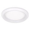 GLOBOSTAR® MELINA 61041 Μοντέρνο Φωτιστικό Οροφής LED 55W 6376lm 120° AC 220-240V IP20 Ρυθμιζόμενο Λευκό CCT με Χειριστήριο από 2700K έως 6000K Dimmable - Lumileds SMD Chip - Λευκό Ματ - Μ48 x Π48 x Υ9cm - 3 Χρόνια Εγγύηση