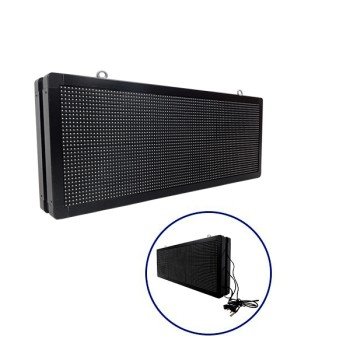 GLOBOSTAR® DISPLAY 90325 Κυλιόμενη Ψηφιακή Επιγραφή Διπλής Όψης 96x32cm P10 96x32 Pixel LED 360W AC 220-240V Αδιάβροχο IP65 Πολύχρωμο RGB - WiFi Control μέσω FK APP - Αισθητήρας Θερμοκρασίας & Υγρασίας - Μ104 x Π12 x Υ40cm - 2 Χρόνια Εγγύηση GLOBOSTAR® DISPLAY 90325 Κυλιόμενη Ψηφιακή Επιγραφή Διπλής Όψης 96x32cm P10 96x32 Pixel LED 360W AC 220-240V Αδιάβροχο IP65 Πολύχρωμο RGB - WiFi Control μέσω FK APP - Αισθητήρας Θερμοκρασίας & Υγρασίας - Μ104 x Π12 x Υ40cm - 2 Χρόνια Εγγύηση