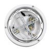 GLOBOSTAR® NEMESIS 61153 Μοντέρνο Κρεμαστό Φωτιστικό Οροφής LED 20W 2356lm 360° AC 220-240V IP20 Ρυθμιζόμενο Λευκό CCT με Χειριστήριο από 2700K έως 6000K Dimmable - Lumileds SMD Chip - Λευκό Ματ - Μ25 x Π25 x Υ4cm - 3 Χρόνια Εγγύηση