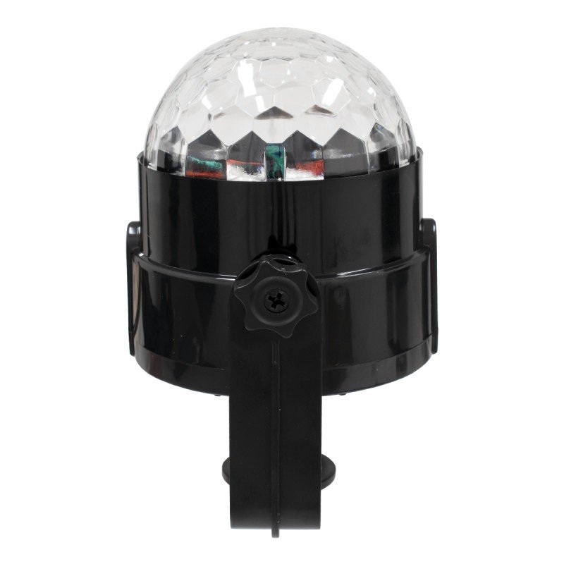 GLOBOSTAR® DISCOBALL 79601-1 Disco Μπάλα Φωτορυθμικό με RF Ασύρματο Χειριστήριο LED 15W 750lm 180° AC 220-240V IP20 Πολύχρωμο RGB - Μ11 x Π8.6 x Υ13cm - 2 Χρόνια Εγγύηση