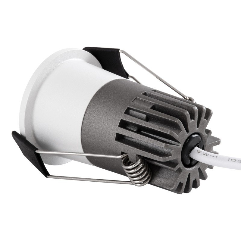 GLOBOSTAR® MICRO-S 60235 Χωνευτό Downlight Σποτ LED 5W 625lm 38° AC 220-240V IP20 Θερμό Λευκό 2700K - Bridgelux COB Chip & TÜV SÜD Driver - Λευκό & Μαύρο Ματ - Μ4 x Π4 x Υ5.9cm / Q3.5cm - 5 Χρόνια Εγγύηση GLOBOSTAR® MICRO-S 60235 Χωνευτό Downlight Σποτ LED 5W 625lm 38° AC 220-240V IP20 Θερμό Λευκό 2700K - Bridgelux COB Chip & TÜV SÜD Driver - Λευκό & Μαύρο Ματ - Μ4 x Π4 x Υ5.9cm / Q3.5cm - 5 Χρόνια Εγγύηση