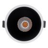 GLOBOSTAR® PLUTO-B 60259 Χωνευτό Downlight Σποτ με Honeycomb Anti Glare Reflector LED 15W 1875lm 38° AC 220-240V IP20 Θερμό Λευκό 2700K - Bridgelux COB Chip & TÜV SÜD Driver - Λευκό & Μαύρο Ματ - Μ10.4 x Π10.4 x Υ6.5cm / Q9.5cm - 5 Χρόνια Εγγύηση