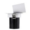 GLOBOSTAR® VIRGO-S 60302 Χωνευτό Κινούμενο Downlight Σποτ LED 7W 910lm 36° AC 220-240V IP20 Φυσικό Λευκό 4500K - Bridgelux COB Chip & TÜV SÜD Driver - Λευκό & Μαύρο Ματ - Μ9 x Π9 x Υ9cm / Q7.8cm - 5 Χρόνια Εγγύηση