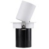 GLOBOSTAR® VIRGO-M 60306 Χωνευτό Κινούμενο Downlight Σποτ LED 12W 1560lm 36° AC 220-240V IP20 Φυσικό Λευκό 4500K - Bridgelux COB Chip & TÜV SÜD Driver - Λευκό & Μαύρο Ματ - Μ11 x Π11 x Υ11.5cm / Q9.5cm - 5 Χρόνια Εγγύηση
