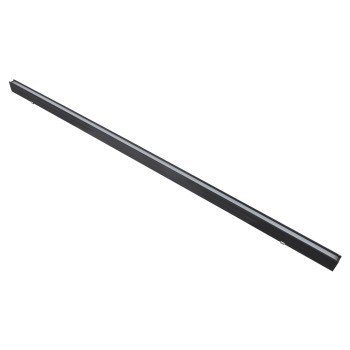 GLOBOSTAR® MARKET 61020 Μοντέρνο Γραμμικό Επεκτεινόμενο Φωτιστικό Οροφής LED 18W 2230lm 60° AC 220-240V IP20 Ψυχρό Λευκό 6000K - Lumileds SMD Chip - Μαύρο Ματ - Μ120 x Π2 x Υ4cm - 3 Χρόνια Εγγύηση