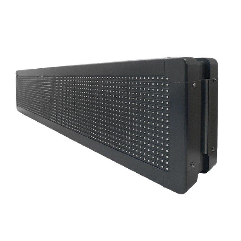 GLOBOSTAR® DISPLAY 90303 Κυλιόμενη Ψηφιακή Επιγραφή P10 Διπλής Όψης LED AC 220-240V Αδιάβροχο IP65 Μπλε - WiFi Control μέσω FK APP - Αισθητήρας Θερμοκρασίας & Υγρασίας - Μ104 x Π12 x Υ20cm - 2 Χρόνια Εγγύηση