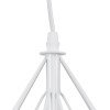 GLOBOSTAR® EIFFEL 61570 Vintage Κρεμαστό Φωτιστικό Οροφής με Ντουί 3 x E27 AC 220-240V IP20 - Λευκό - Μ68 x Π25 x Υ130cm