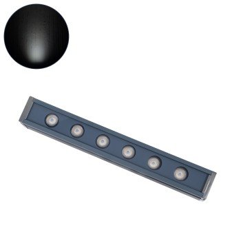GLOBOSTAR® WASHERMARGO 90181 Μπάρα Φωτισμού Wall Washer LED 6W 720lm 30° DC 24V Αδιάβροχο IP65 Ψυχρό Λευκό 6000K Dimmable - Bridgelux SMD Chip - Γκρι Ανθρακί - Μ30 x Π4 x Υ5cm - 3 Χρόνια Εγγύηση GLOBOSTAR® WASHERMARGO 90181 Μπάρα Φωτισμού Wall Washer LED 6W 720lm 30° DC 24V Αδιάβροχο IP65 Ψυχρό Λευκό 6000K Dimmable - Bridgelux SMD Chip - Γκρι Ανθρακί - Μ30 x Π4 x Υ5cm - 3 Χρόνια Εγγύηση