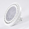 GLOBOSTAR® SPOTAR 60129 Σποτ GU10 AR111 LED 12W 1200lm 36° AC 220-240V IP20 Ψυχρό Λευκό 6000K Dimmable - Μ11 x Π11 x Υ6.6cm - 3 Χρόνια Εγγύηση