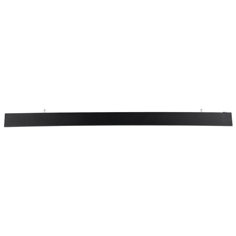 GLOBOSTAR® FELIX 61028-S Μοντέρνο Φωτιστικό Οροφής LED 54W 6500lm 120° AC 220-240V IP20 Ρυθμιζόμενο Λευκό CCT με Χειριστήριο από 2700K έως 6000K Dimmable - Lumileds SMD Chip - Μαύρο Ματ - Μ120 x Π3.5 x Υ7cm - 3 Χρόνια Εγγύηση