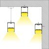 GLOBOSTAR® FELIX 61028-S Μοντέρνο Φωτιστικό Οροφής LED 54W 6500lm 120° AC 220-240V IP20 Ρυθμιζόμενο Λευκό CCT με Χειριστήριο από 2700K έως 6000K Dimmable - Lumileds SMD Chip - Μαύρο Ματ - Μ120 x Π3.5 x Υ7cm - 3 Χρόνια Εγγύηση