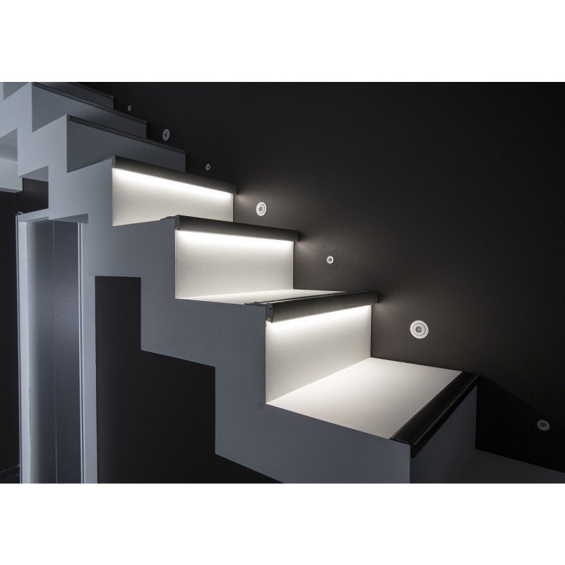GloboStar® STAIR-PROFILE 70843-3M Προφίλ Αλουμινίου - Βάση & Ψύκτρα Ταινίας LED με Μαύρο Φιμέ Κάλυμμα - Χρήση σε Σκαλοπάτια - Πατητό Κάλυμμα - Μαύρο - 3 Μέτρα - Μ300 x Π8 x Υ3.2cm GloboStar® STAIR-PROFILE 70843-3M Προφίλ Αλουμινίου - Βάση & Ψύκτρα Ταινίας LED με Μαύρο Φιμέ Κάλυμμα - Χρήση σε Σκαλοπάτια - Πατητό Κάλυμμα - Μαύρο - 3 Μέτρα - Μ300 x Π8 x Υ3.2cm
