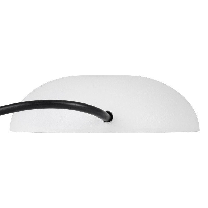 GLOBOSTAR® STEPLUNA 90619 Φωτιστικό Σκαλοπατιού / Διαδρόμου LED 3W 330lm 10° DC 24V Αδιάβροχο IP65 Θερμό Λευκό 2700K Dimmable - Bridgelux SMD Chip - Λευκό Ματ - Μ12 x Π12 x Υ3cm - 3 Χρόνια Εγγύηση