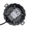 GLOBOSTAR® WALLLIGHT-MONA 90628 Μοντέρνο Φωτιστικό Τοίχου - Απλίκα LED 6W 660lm 360° DC 24V Αδιάβροχο IP65 Θερμό Λευκό 2700K - CREE COB Chip & TÜV SÜD Driver - Γκρι Ανθρακί Ματ - Μ11 x Π11 x Υ6.5cm - 3 Χρόνια Εγγύηση