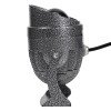GLOBOSTAR® SPOTXENIA 90633 Σποτ Φωτισμου με Αντιθαμβωτική Γρίλια LED 16W 1840lm 3° DC 24V Αδιάβροχο IP65 Φυσικό Λευκό 4500K Dimmable - Bridgelux COB Chip - Σφυρήλατο Γκρι Ανθρακί - Μ9 x Π9 x Υ12cm - 3 Χρόνια Εγγύηση