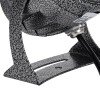 GLOBOSTAR® SPOTXENIA 90633 Σποτ Φωτισμου με Αντιθαμβωτική Γρίλια LED 16W 1840lm 3° DC 24V Αδιάβροχο IP65 Φυσικό Λευκό 4500K Dimmable - Bridgelux COB Chip - Σφυρήλατο Γκρι Ανθρακί - Μ9 x Π9 x Υ12cm - 3 Χρόνια Εγγύηση