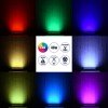 GLOBOSTAR® FLOODHENA 90643 Προβολέας Σποτ Wall Washer LED 48W 3840lm 30° DC 24V Αδιάβροχο IP65 Πολύχρωμο RGB Dimmable DMX512 - Bridgelux SMD Chip - Γκρι Ανθρακί - Μ39 x Π6 x Υ17cm - 3 Χρόνια Εγγύηση