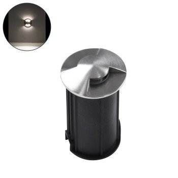 GLOBOSTAR® UNDERGROUNDRENA 90663 Χωνευτό Αρχιτεκτονικο Φωτιστικό Σποτ Δαπέδου LED 1W 115lm 30°+30° DC 24V Αδιάβροχο IP68 Φυσικό Λευκό 4500K Dimmable - Bridgelux SMD Chip - Ανοξείδωτο Ατσάλι SS304 - Μ5 x Π5 x Υ9cm / Q4.2cm - 3 Χρόνια Εγγύηση GLOBOSTAR® UNDERGROUNDRENA 90663 Χωνευτό Αρχιτεκτονικο Φωτιστικό Σποτ Δαπέδου LED 1W 115lm 30°+30° DC 24V Αδιάβροχο IP68 Φυσικό Λευκό 4500K Dimmable - Bridgelux SMD Chip - Ανοξείδωτο Ατσάλι SS304 - Μ5 x Π5 x Υ9cm / Q4.2cm - 3 Χρόνια Εγγύηση