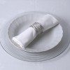 GloboStar® GOURMET 35000 Δαχτυλίδι Πετσέτας Μεταλλικό Ασημί Φ5 x Υ3.5cm GloboStar® GOURMET 35000 Δαχτυλίδι Πετσέτας Μεταλλικό Ασημί Φ5 x Υ3.5cm