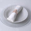 GLOBOSTAR® COUVERT 35011 Διακοσμητικό Δαχτυλίδι Πετσέτας - Χάλκινο - Μ5 x Π5 x Υ4.5cm