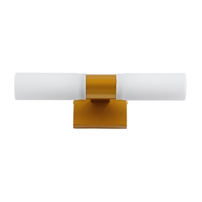 GLOBOSTAR® ANAIS 60411 Μοντέρνο Φωτιστικό Τοίχου - Απλίκα Καθρέπτη Μπάνιου με Ντουί 2 x G9 AC 220-240V Αδιάβροχο IP44 - Χάλκινο & Λευκό - Μ34 x Π12 x Υ11cm GLOBOSTAR® ANAIS 60411 Μοντέρνο Φωτιστικό Τοίχου - Απλίκα Καθρέπτη Μπάνιου με Ντουί 2 x G9 AC 220-240V Αδιάβροχο IP44 - Χάλκινο & Λευκό - Μ34 x Π12 x Υ11cm