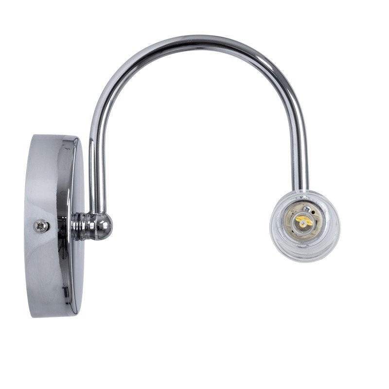 GLOBOSTAR® PAOLA 60418 Μοντέρνο Φωτιστικό Τοίχου - Απλίκα Καθρέπτη Μπάνιου με Ντουί 2 x G9 AC 220-240V IP44 - Νίκελ Χρώμιο - Μ31 x Π16 x Υ15cm
