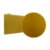 GLOBOSTAR® MABEL 60429 Μοντέρνο Φωτιστικό Τοίχου - Απλίκα Καθρέπτη Μπάνιου LED 12W 1400lm 270° AC 220-240V IP44 Φυσικό Λευκό 4500K - Lumileds SMD Chip & TÜV SÜD Driver - Σατινέ Χρυσό Βούρτσας - Μ60 x Π10 x Υ5cm - 3 Χρόνια Εγγύηση