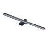 GLOBOSTAR® MEGAN 60448 Μοντέρνο Φωτιστικό Τοίχου - Απλίκα Καθρέπτη Μπάνιου LED 12W 1400lm 120° AC 220-240V IP44 Φυσικό Λευκό 4500K - Lumileds SMD Chip & TÜV SÜD Driver - Μαύρο Ματ - Μ60 x Π12 x Υ4cm - 3 Χρόνια Εγγύηση