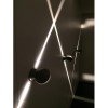 GLOBOSTAR® ZERODA 60597 Μοντέρνο Φωτιστικό Τοίχου - Απλίκα LED 9W 1035lm 3°/360° AC 220-240V Αδιάβροχο IP65 Θερμό Λευκό 2700K - CREE XPE Chip & TÜV SÜD Driver - Γκρι Ανθρακί Ματ - Μ11 x Π10 x Υ16cm - 5 Χρόνια Εγγύηση