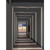 GLOBOSTAR® ZERODA 60597 Μοντέρνο Φωτιστικό Τοίχου - Απλίκα LED 9W 1035lm 3°/360° AC 220-240V Αδιάβροχο IP65 Θερμό Λευκό 2700K - CREE XPE Chip & TÜV SÜD Driver - Γκρι Ανθρακί Ματ - Μ11 x Π10 x Υ16cm - 5 Χρόνια Εγγύηση