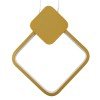 GLOBOSTAR® MARY 61084 Μοντέρνο Κρεμαστό Φωτιστικό Οροφής LED 12W 1440lm 300° AC 220-240V IP20 Ρυθμιζόμενο Λευκό CCT με On/Off 2700K/4500K/6000K - Lumileds SMD Chip - Χρυσό Βούρτσας - Μ20 x Π2.3 x Υ28.5cm - 3 Χρόνια Εγγύηση GLOBOSTAR® MARY 61084 Μοντέρνο Κρεμαστό Φωτιστικό Οροφής LED 12W 1440lm 300° AC 220-240V IP20 Ρυθμιζόμενο Λευκό CCT με On/Off 2700K/4500K/6000K - Lumileds SMD Chip - Χρυσό Βούρτσας - Μ20 x Π2.3 x Υ28.5cm - 3 Χρόνια Εγγύηση