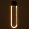 GLOBOSTAR® ILDI 61090 Μοντέρνο Κρεμαστό Φωτιστικό Οροφής LED 12W 1440lm 300° AC 220-240V IP20 Ρυθμιζόμενο Λευκό CCT με On/Off 2700K/4500K/6000K - Lumileds SMD Chip - Χρυσό Βούρτσας - Μ10 x Π2.3 x Υ38cm - 3 Χρόνια Εγγύηση