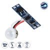 GLOBOSTAR® SENSORA 70692 Ανιχνευτής PIR / Αισθητήρας Κίνησης Ειδικός για Προφίλ Αλουμινίου 180° DC 5-24V 8A 192W Max IP20 - Μ4.3 x Π1 x Υ1.5cm - 2 Χρόνια Εγγύηση