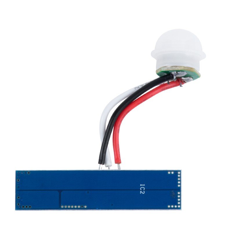 GLOBOSTAR® SENSORA 70692 Ανιχνευτής PIR / Αισθητήρας Κίνησης Ειδικός για Προφίλ Αλουμινίου 180° DC 5-24V 8A 192W Max IP20 - Μ4.3 x Π1 x Υ1.5cm - 2 Χρόνια Εγγύηση