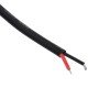 GLOBOSTAR® STRIPDC 70748 Ταχυσύνδεσμος DC Jack 5.5x2.1mm Θηλυκός IP20 - Μαύρο - Μ200 x Π2.1 x Υ2.1cm