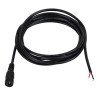 GLOBOSTAR® STRIPDC 70748 Ταχυσύνδεσμος DC Jack 5.5x2.1mm Θηλυκός IP20 - Μαύρο - Μ200 x Π2.1 x Υ2.1cm