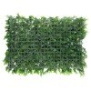 GloboStar® 78426 Artificial - Συνθετικό Τεχνητό Διακοσμητικό Πάνελ Φυλλωσιάς - Κάθετος Κήπος Λέιλαντ - Πράσινο Μ60 x Υ40 x Π9cm