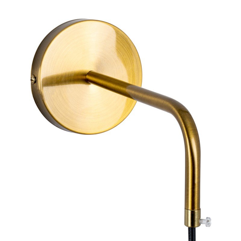 GLOBOSTAR® VIENNA 00923 Μοντέρνο Φωτιστικό Τοίχου - Απλίκα με Ντουί 1 x E27 AC 220-240V IP20 - Χρυσό & Μαύρο Φιμέ - Μ25 x Π23 x Υ27cm GLOBOSTAR® VIENNA 00923 Μοντέρνο Φωτιστικό Τοίχου - Απλίκα με Ντουί 1 x E27 AC 220-240V IP20 - Χρυσό & Μαύρο Φιμέ - Μ25 x Π23 x Υ27cm
