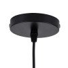 GLOBOSTAR® SCANDINAVIA 01698 Boho Κρεμαστό Φωτιστικό Οροφής με Ντουί 1 x E27 AC 220-240V IP20 - Μπεζ - Μ33 x Π33 x Υ20cm
