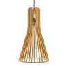 GLOBOSTAR® SCANDINAVIA 01700 Boho Κρεμαστό Φωτιστικό Οροφής με Ντουί 1 x E27 AC 220-240V IP20 - Μπεζ - Μ25 x Π25 x Υ45cm