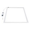 GLOBOSTAR® FRAMELIN 60369 Χωνευτό Panel Οροφής 60x60 LED 48W 5520lm 120° CRI≥85Ra UGR<19 AC 220-240V IP20 Φυσικό Λευκό 4500K - Lumileds SMD Chip & TÜV SÜD Driver - Λευκό Γαλακτερό - Μ60 x Π60 x Υ1.5cm / Q56 x 56cm - 5 Χρόνια Εγγύηση