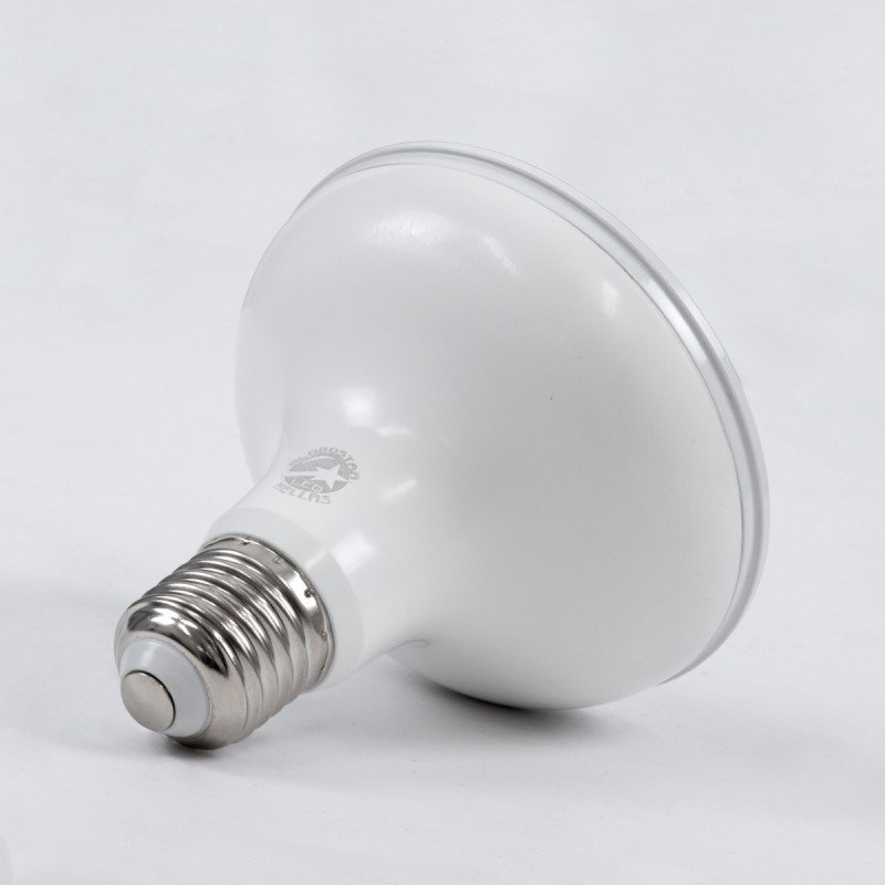 GLOBOSTAR® BEAMPAR 60087 Σποτ E27 PAR30 LED 15W 1500lm 12° AC 220-240V IP20 Ψυχρό Λευκό 6000K - Μ9.5 x Π9.5 x Υ9.5cm - 3 Χρόνια Εγγύηση