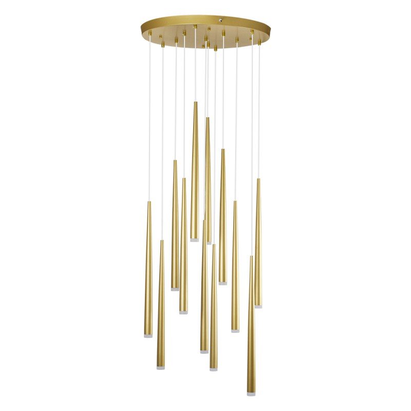 GLOBOSTAR® TEARS 61314 Μοντέρνο Κρεμαστό Φωτιστικό Οροφής LED 36W 3960lm 180° AC 220-240V IP20 Ρυθμιζόμενο Λευκό CCT με Χειριστήριο από 2700K έως 6000K Dimmable - Lumileds SMD Chip - Χρυσό Βούρτσας - Μ60 x Π60 x Υ51.5cm - 3 Χρόνια Εγγύηση GLOBOSTAR® TEARS 61314 Μοντέρνο Κρεμαστό Φωτιστικό Οροφής LED 36W 3960lm 180° AC 220-240V IP20 Ρυθμιζόμενο Λευκό CCT με Χειριστήριο από 2700K έως 6000K Dimmable - Lumileds SMD Chip - Χρυσό Βούρτσας - Μ60 x Π60 x Υ51.5cm - 3 Χρόνια Εγγύηση