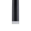 GLOBOSTAR® TEARS 61315 Μοντέρνο Φωτιστικό Τοίχου - Απλίκα LED 3W 330lm 180° AC 220-240V IP20 Ρυθμιζόμενο Λευκό CCT με On/Off 2700K/4500K/6000K - Lumileds SMD Chip - Μαύρο Ματ - Μ3.2 x Π3.2 x Υ51.5cm - 3 Χρόνια Εγγύηση